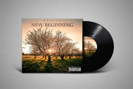 I will design artistic album cover art and music album