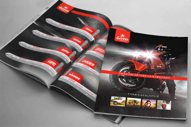 I will design, awesome book, annual report, brochure and flyer titles