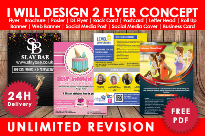 I will design awesome business flyer, brochure