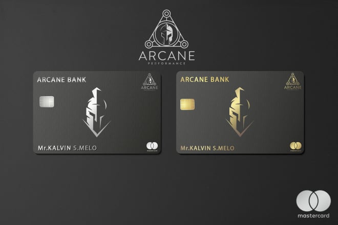I will design awesome credit cards and membership cards