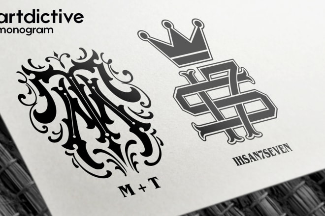I will design awesome initials monogram