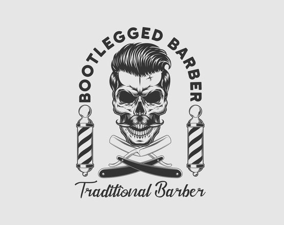 I will design awesome modern barber shop logo