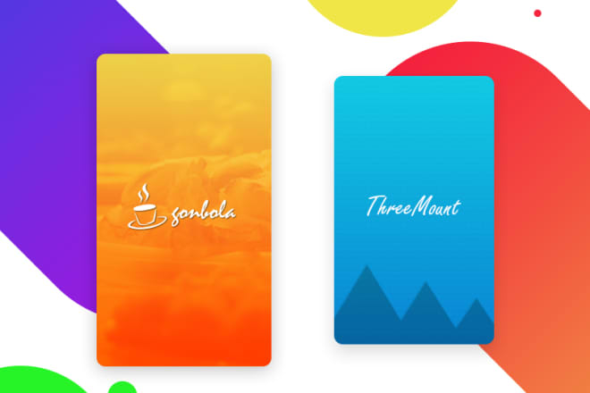 I will design awesome splash screen for your mobile app