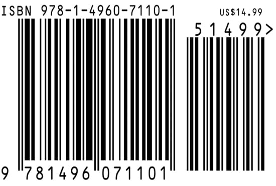 I will design barcode for your books isbn