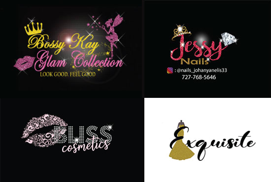 I will design beauty fashion and cosmetic logo for you