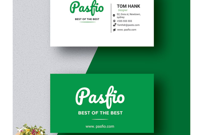 I will design best looking business card for you