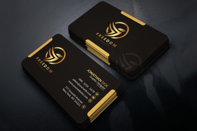 I will design business card professional business card design
