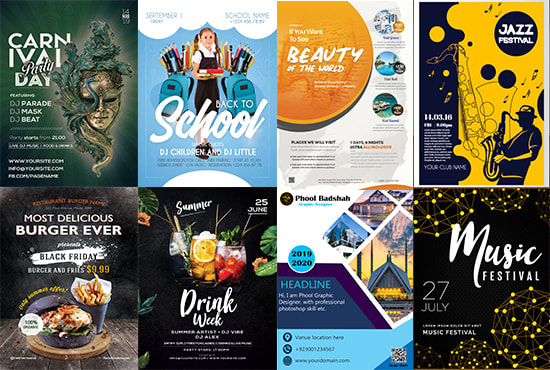 I will design business,event, real estate, sports flyer in 12 hours