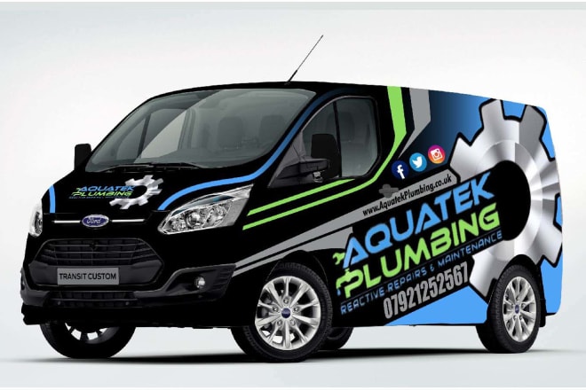I will design car wrap, van wrap and any branding