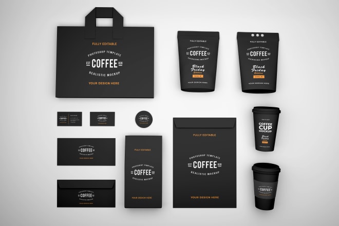I will design complete corporate branding package brand style guidelines branding kit