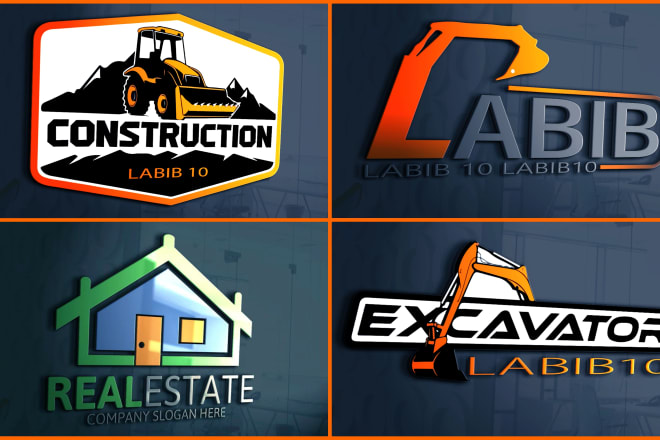 I will design construction, real estate, excavation,property logo