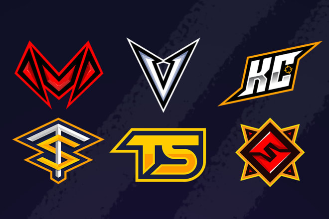 I will design cool logo initials for esport, twitch, youtube in 24 hours