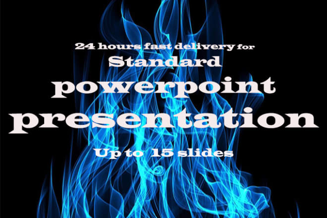 I will design creative powerpoint presentation related to any topic