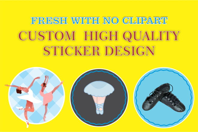 I will design custom sticker, badge, patch and emoji of any kind