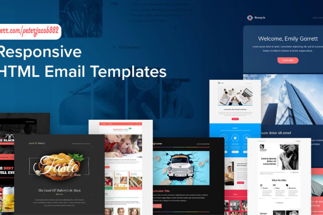 I will design email newsletter templates