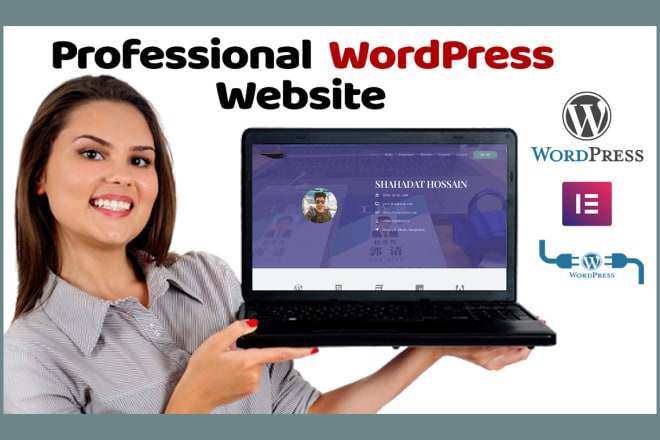 I will design, fix and create a responsive wordpress website