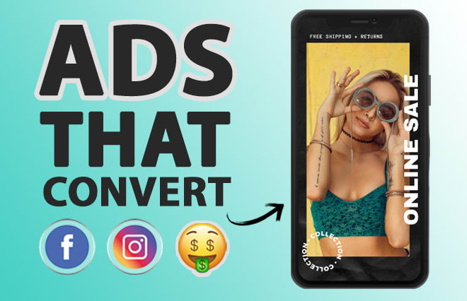 I will design image ad creatives for facebook and instagram ads