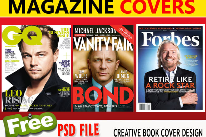 I will design magazine and ebook cover page