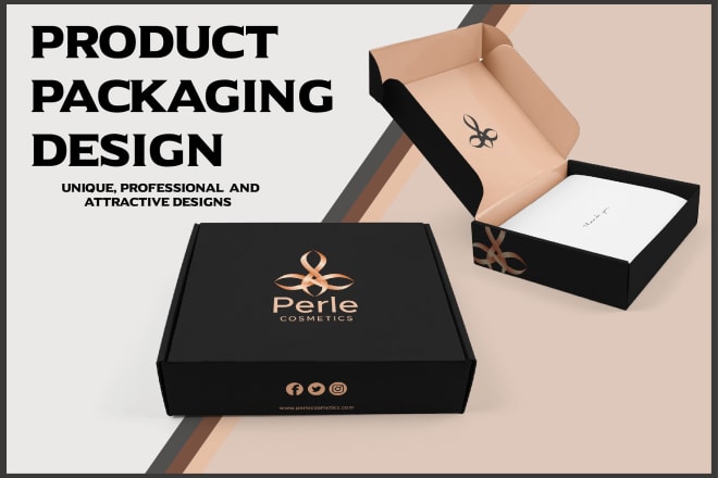 I will design mailer box or subscription box packaging with 3d mockup