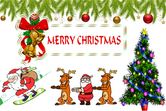 I will design merry christmas holidays card and animated GIF banner