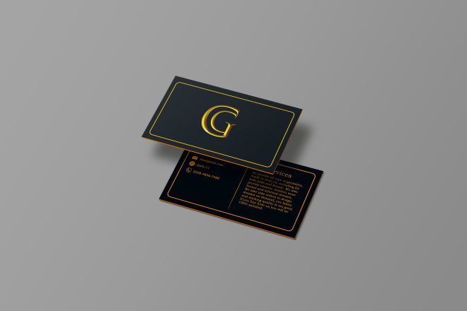 I will design minimalist high quality buisness card, name card and visiting card