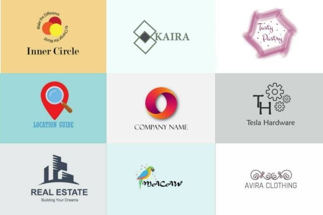 I will design modern logo, branding packages