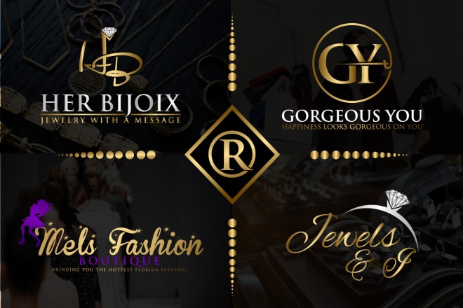 I will design modern luxury fashion, jewelry, business logo