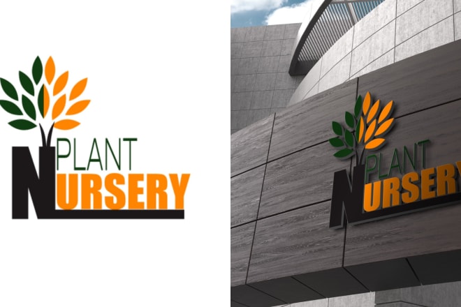 I will design modern plant nursery logo