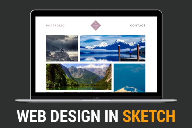 I will design modern website or web app using sketch