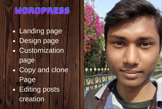 I will design or customize a wordpress post or page