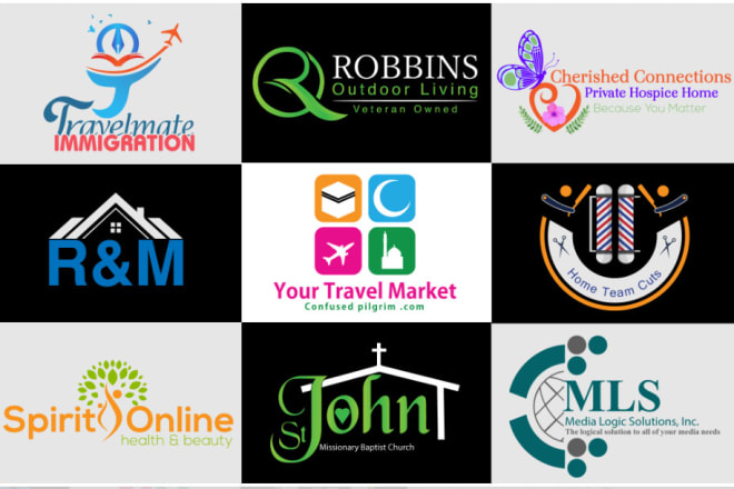 I will design outdoor travel agent tourism and travel agency logo