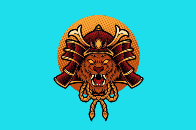 I will design outstanding lion head logo with high quality service