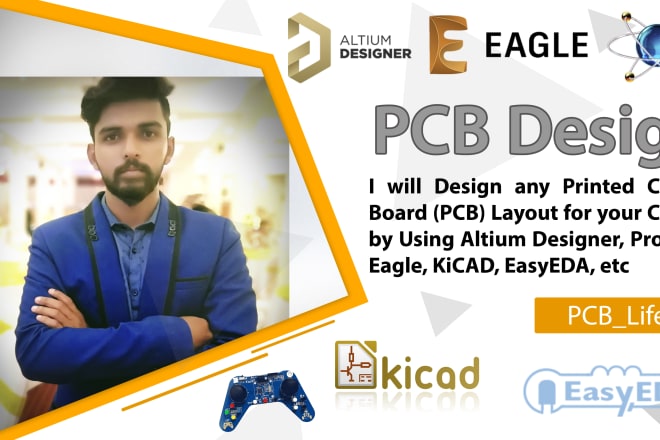 I will design pcb boards in altium and eagle pcb design software