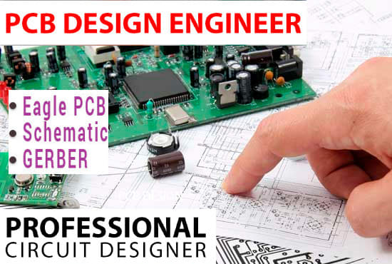 I will design pcb boards in eagle pcb design software