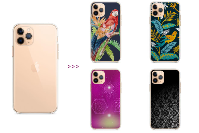 I will design phone case and create free realistic phone case mockup of your design