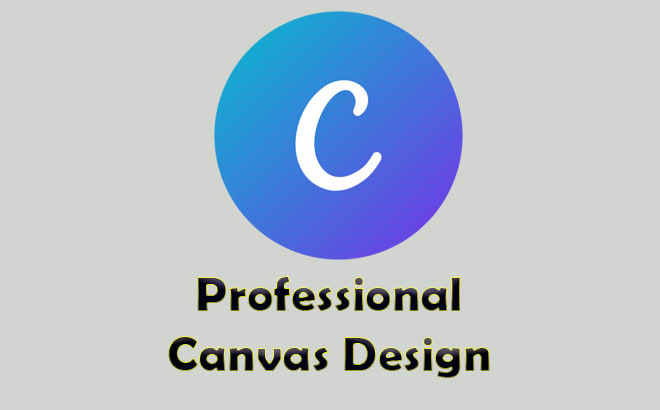 I will design photo for you by using canvas