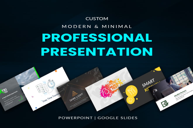 I will design powerpoint presentation and pitch deck