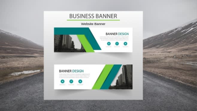 I will design professional banner for your website or blog