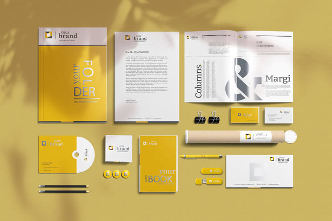 I will design professional brand style guide and brand book