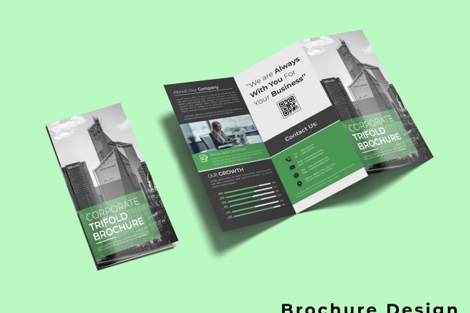I will design professional brochure for you within 18 hours