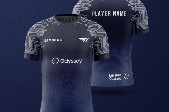 I will design professional jersey for esports and gaming team