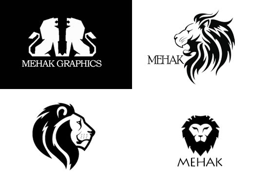 I will design professional lion logo or tshirt