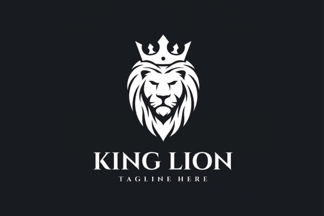 I will design professional lion logo or tshirt 1day