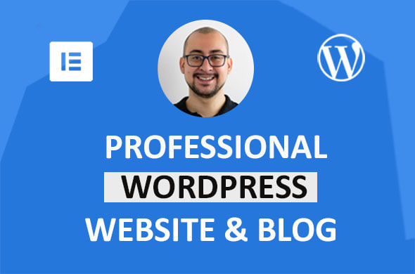 I will design professional modern wordpress website or blog site