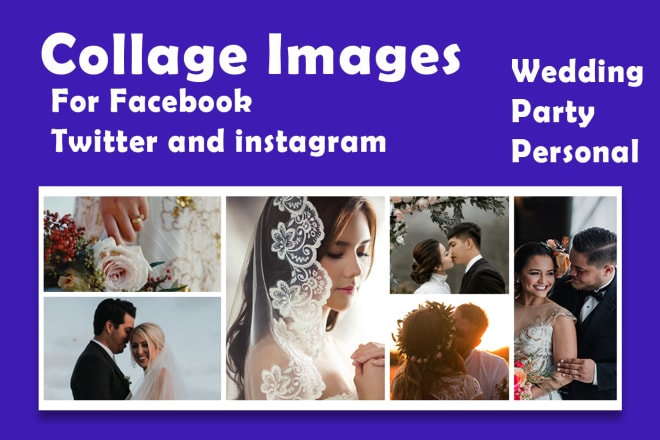 I will design professional photo collage from your personal images