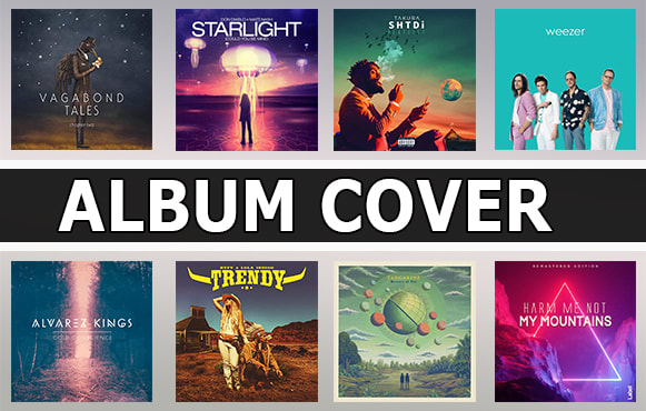 I will design professionally stunning album cover art