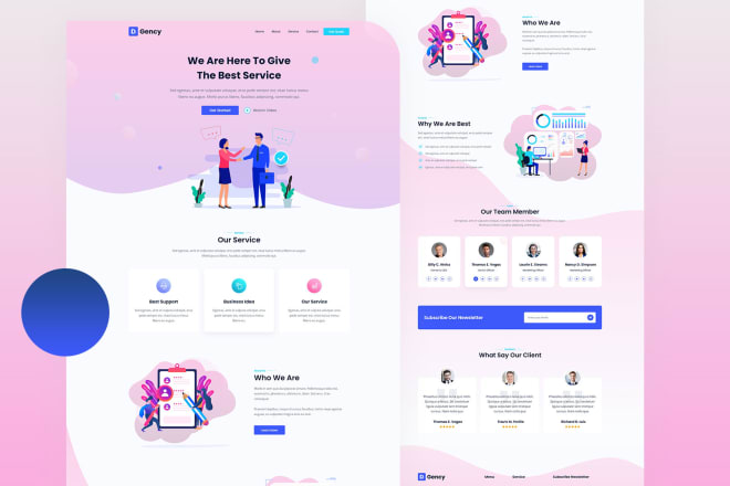 I will design psd template, psd mockup, xd or web template
