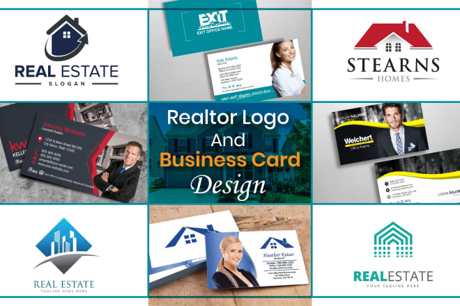 I will design realtor logo and realtor business card