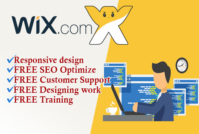 I will design responsive wix website or redesign wix website
