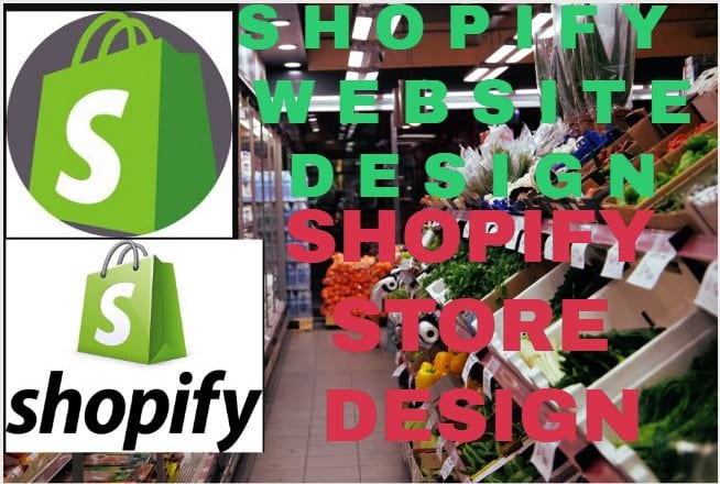 I will design shopify store, shopify website, shopify dropshipping store